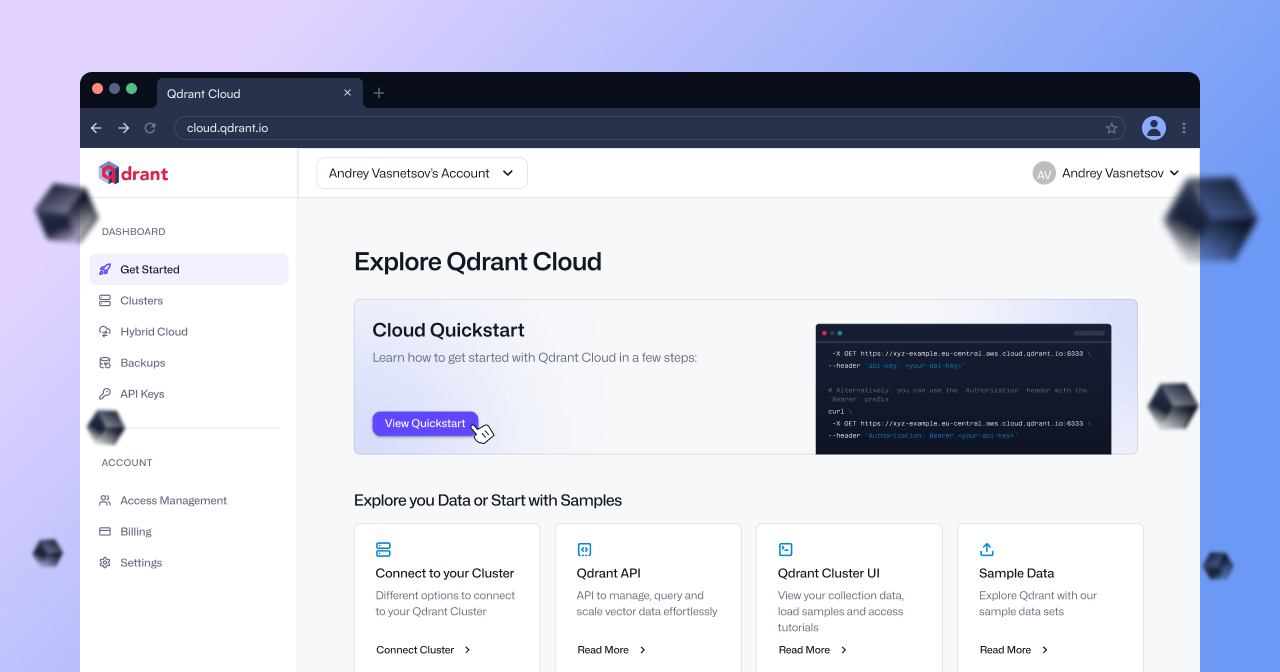Exploring Qdrant Cloud Just Got Easier